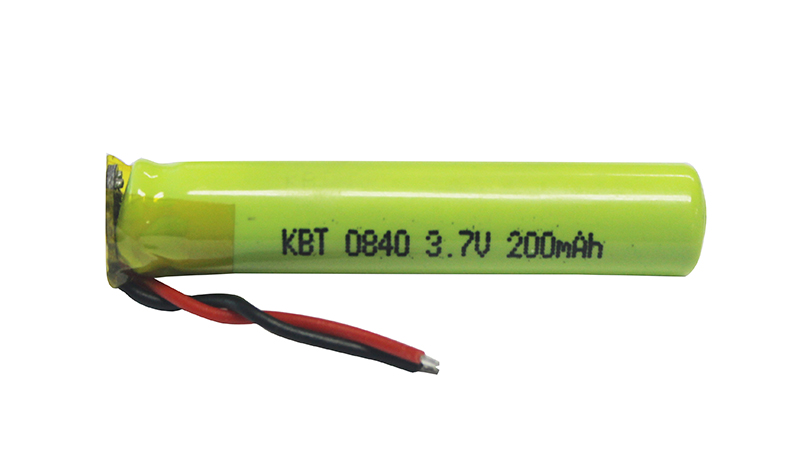 08400-180mAh Cylindrical Lithium Battery / 08400-180mAh
