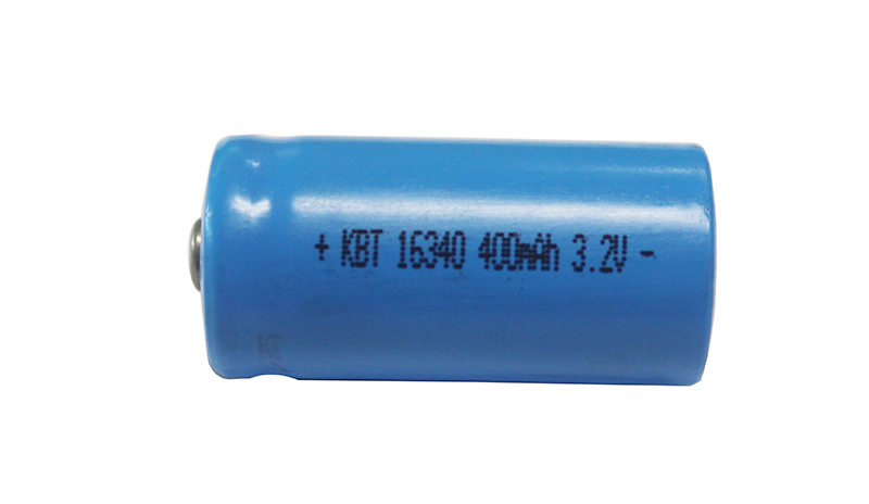 16340-400mAh Cylindrical Lithium Iron Battery / 14430-400mAh