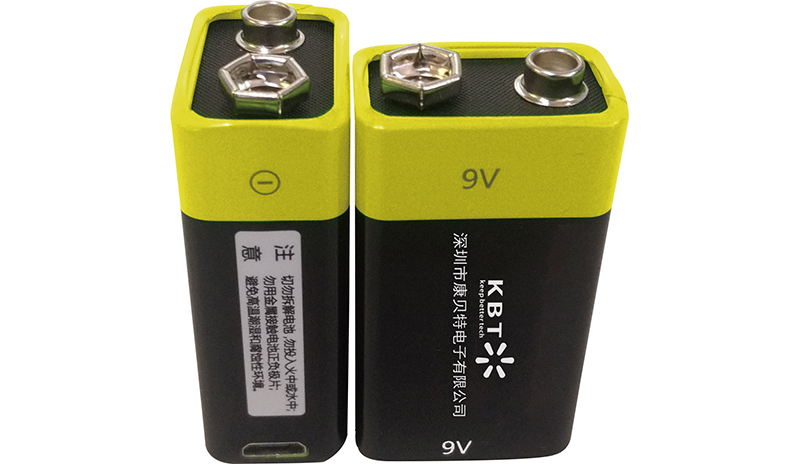 9VUSB口充电锂电池
